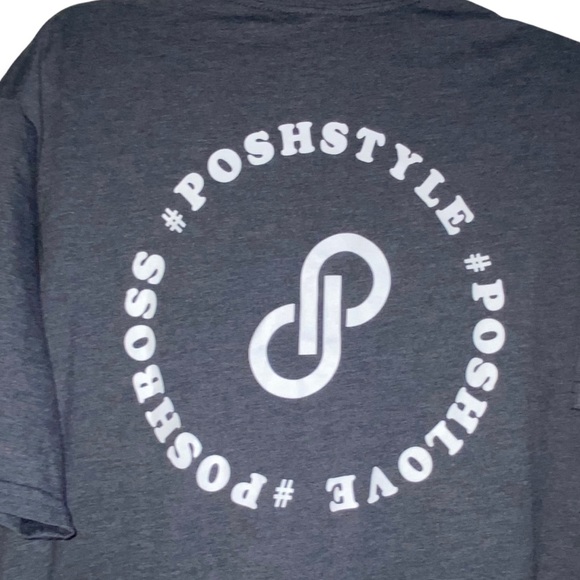 Beautiful NEW Poshmark T-Shirt, Recycled materials. Good for the environment - Picture 6 of 16